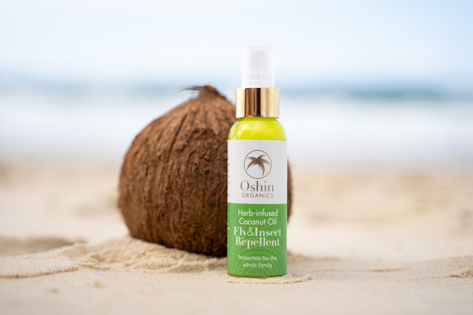 Herb Infused Organic Coconut Oil Fly and Insect Repellant