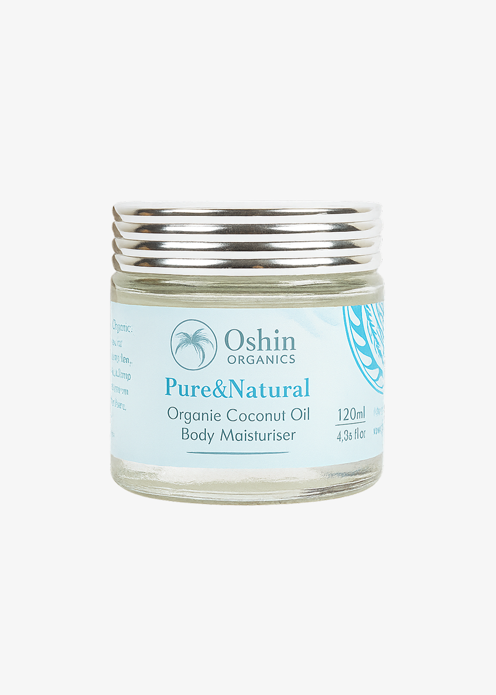 Body Oil Moisturiser Pure & Natural 120ml