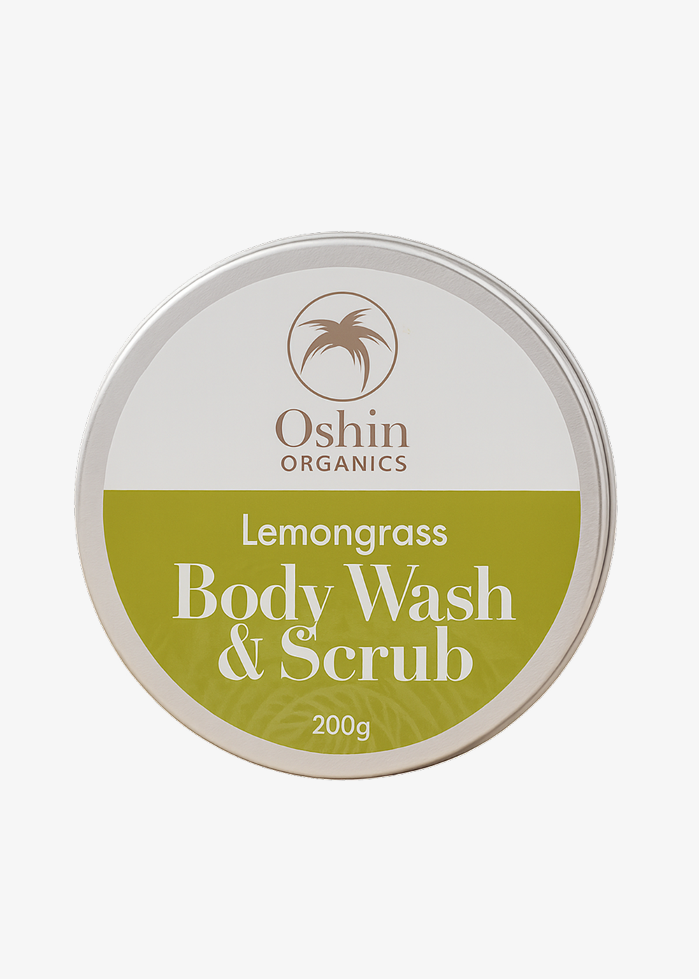 Natural Lemongrass Body Wash and Scrub 200g